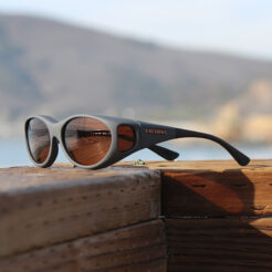 Slate Cocoons fitover sunglasses with copper