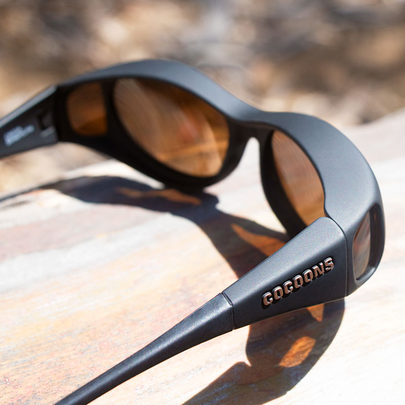 Black Cocoons Fitover Sunglasses