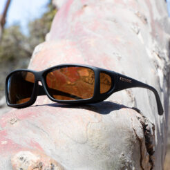 Wide Line (ML) Black Polarized Amber