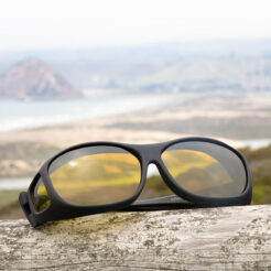 Slim Line (M) Black Polarized Yellow