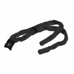 Adjustable Black Cotton Eyewear Lanyard