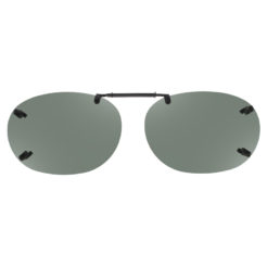 Rimless Clip-Ons REC22-54 3.8 Bridge Polarized Gray