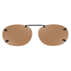 Rimless Clip-Ons REC22-54 3.8 Bridge Polarized Amber