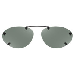 Rimless Clip-Ons OVL26-54 3.8 Bridge Polarized Gray