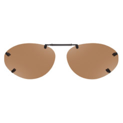 Rimless Clip-Ons OVL26-54 3.8 Bridge Polarized Amber