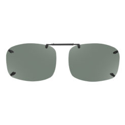 Rimless Clip-Ons REC27-52 5 Bridge Polarized Gray