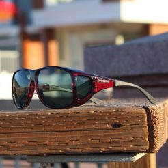 Aviator (XL) Black Cherry Polarized Gray