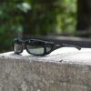Classic black fitover sunglasses
