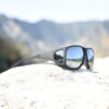 Mirrored fitover sunglasses with soft touch