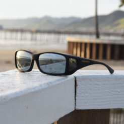 Mens fitover sunglasses with mirrored lenses