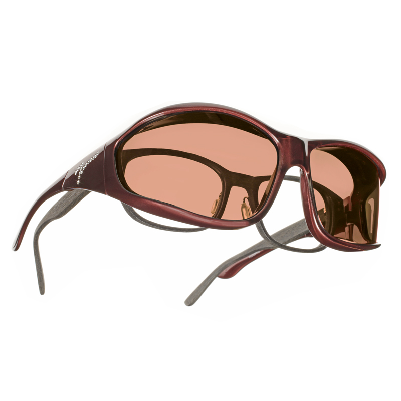 Vistana Large (L) Jeweled Burgundy Polarized Copper - Image 2