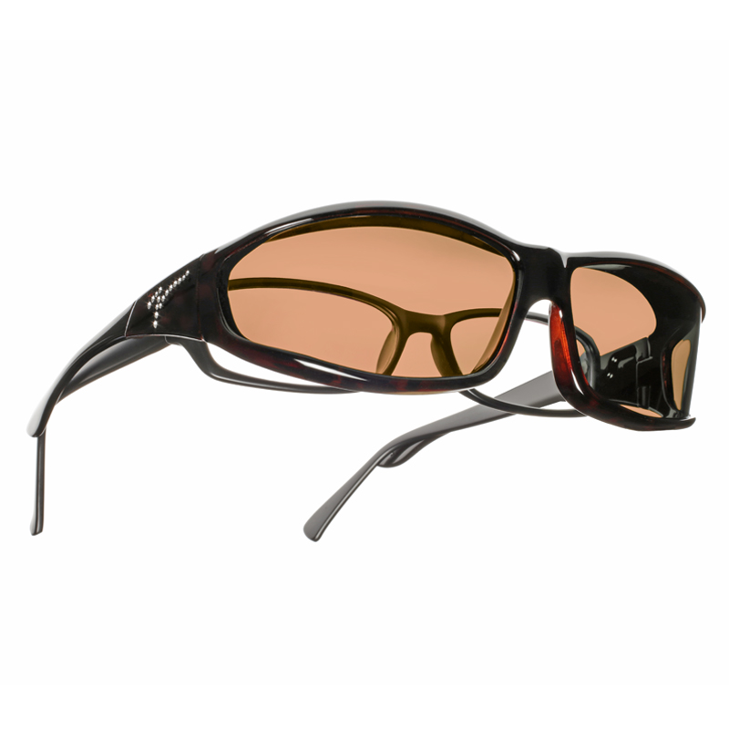 Vistana Med-Small (MS) Jeweled Tortoise Polarized Copper - Image 3