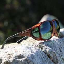 Aviator (XL) Chocolate Polarized Gray