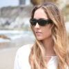 fashionable fitover sunglasses in caramel