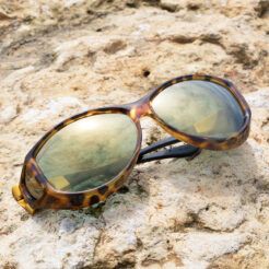 Slip Stream (LX) Leopard Polarized Gold Mirror