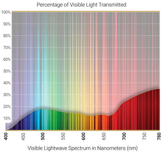 Gray polarized lenses featuring gold mirror