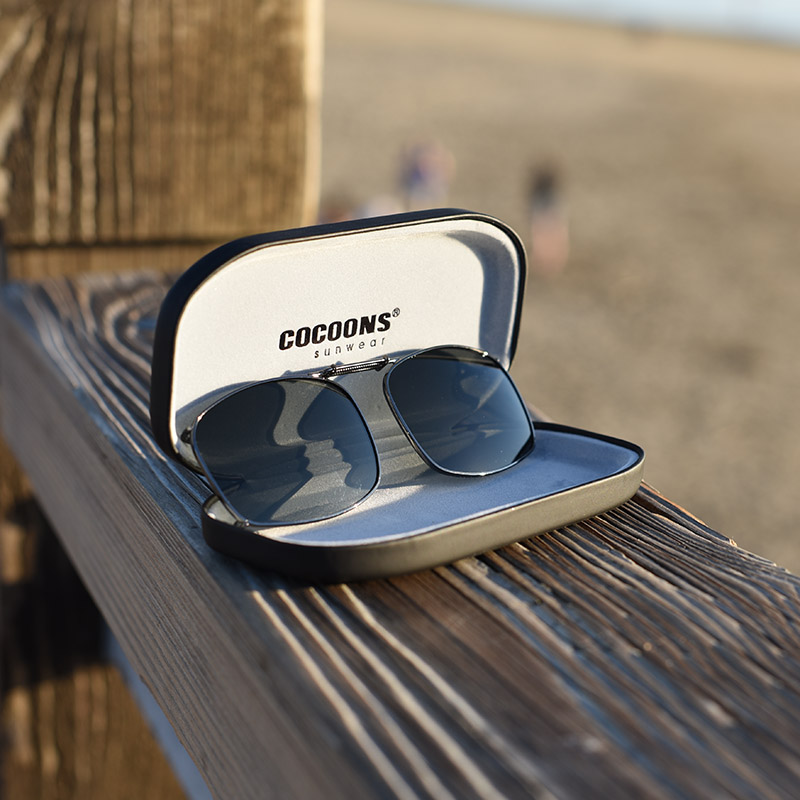 Clip-Ons REC1-54 Gunmetal Polarized Gray