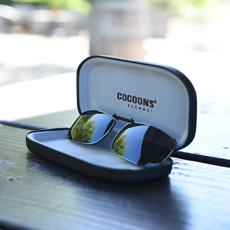 Clip-Ons REC15-48 Gunmetal Polarized Gray