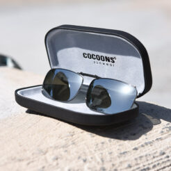 Clip-Ons REC15-56 Gunmetal Polarized Silver Mirror