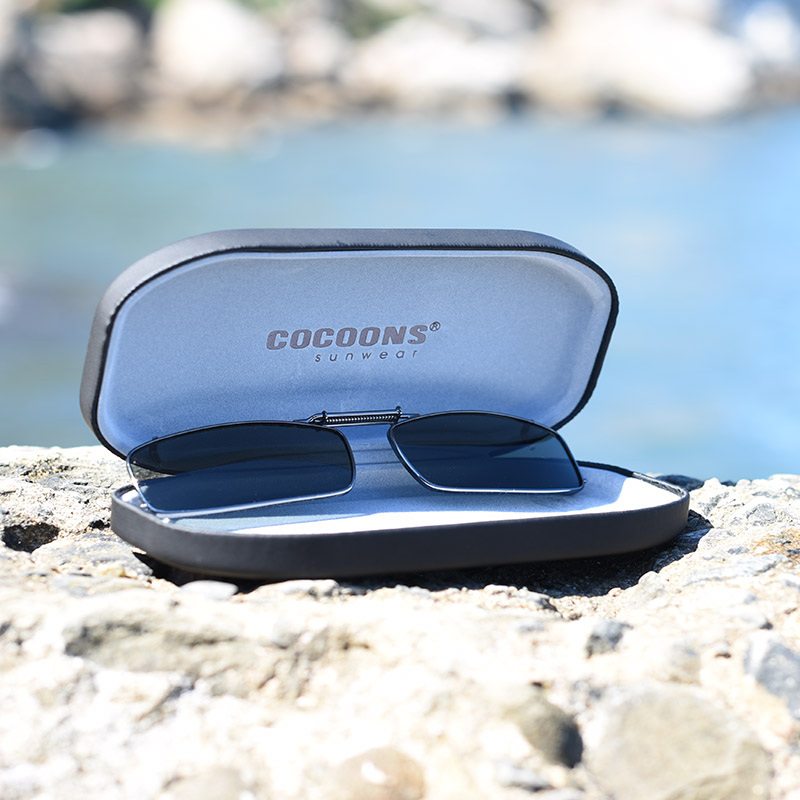 Clip-Ons REC18-51 Gunmetal Polarized Gray - Image 2