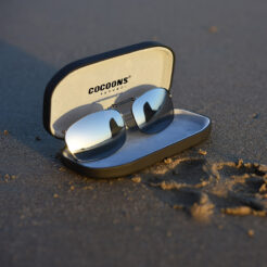 Clip-Ons REC5-50 Gunmetal Polarized Silver Mirror