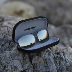 Clip-Ons REC5-52 Gunmetal Polarized Silver Mirror