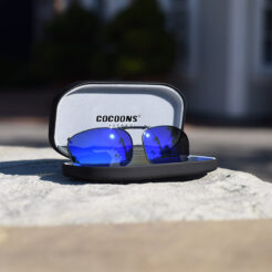 Clip-Ons REC5-52 Gunmetal Polarized Blue Mirror