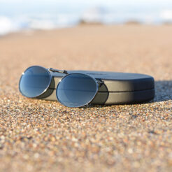 Clip-Ons RND2-50 Gunmetal Polarized Gray