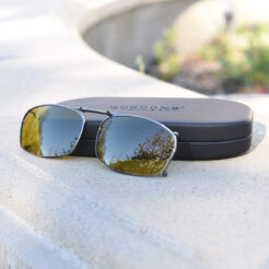 Clip-Ons REC5-52 Gunmetal Polarized Yellow