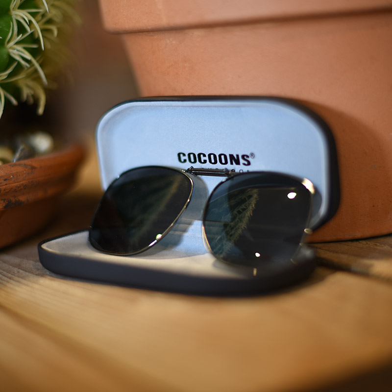 Clip-Ons SQR1-54 Gunmetal Polarized Gray