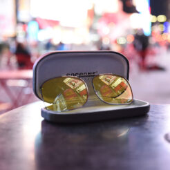 Clip-Ons SQR2-56 Gunmetal Lemon