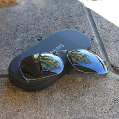 Clip-Ons SQR2-53 Gunmetal Polarized Gray