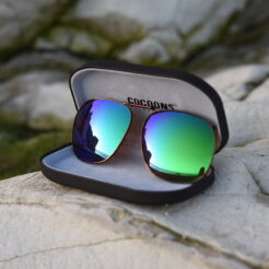 Clip-Ons SQR3-57 Bronze Polarized Green Mirror