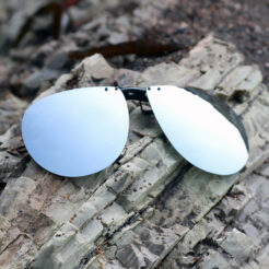 Flip-Ups Aviator 58 Polarized Silver Mirror