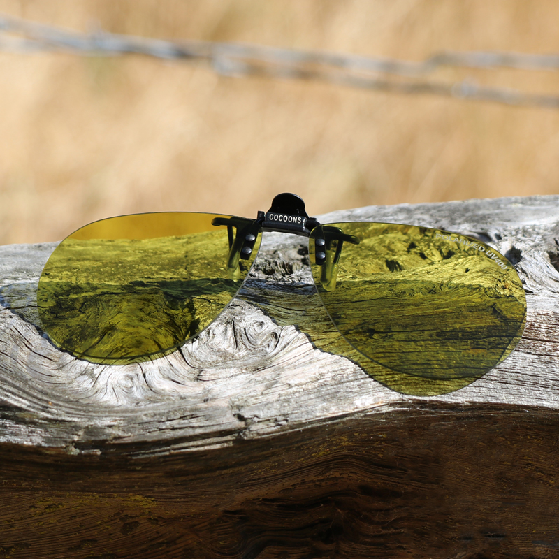 Flip-Ups Aviator 58 Polarized Yellow