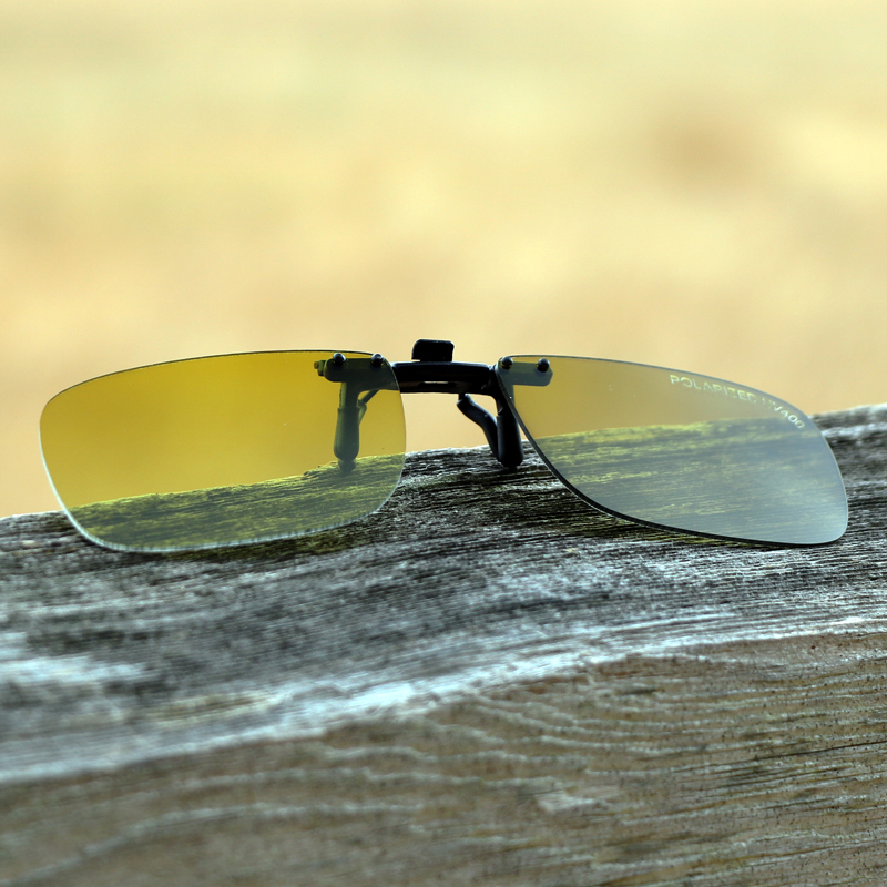 Flip-Ups Rectangle 54 Polarized Yellow