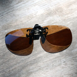 Flip-Ups Square 58 Polarized Amber