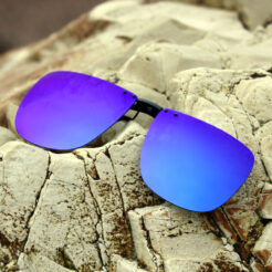 Flip-Ups Square 58 Polarized Blue Mirror