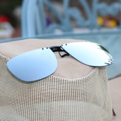 Flip-Ups Square 58 Polarized Silver Mirror