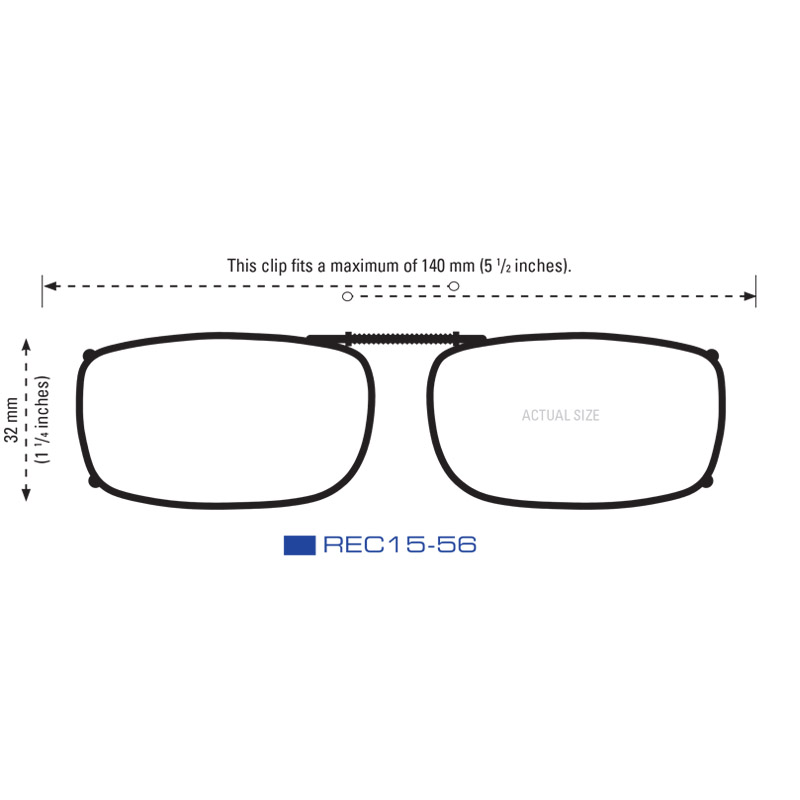 Clip-Ons REC15-56 Gunmetal Polarized Yellow - Image 2