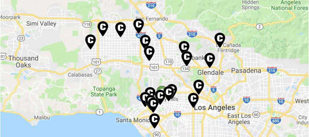 Cocoons Professional Grade Fitover Sunglasses Authorized Dealer Map