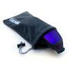 Microfiber pouch accommodates all sizes of Cocoons fitovers
