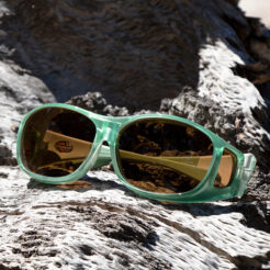 Slim Line (M) Sage Polarized Amber